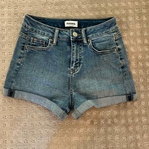 Highrise Mom Denim Shorts